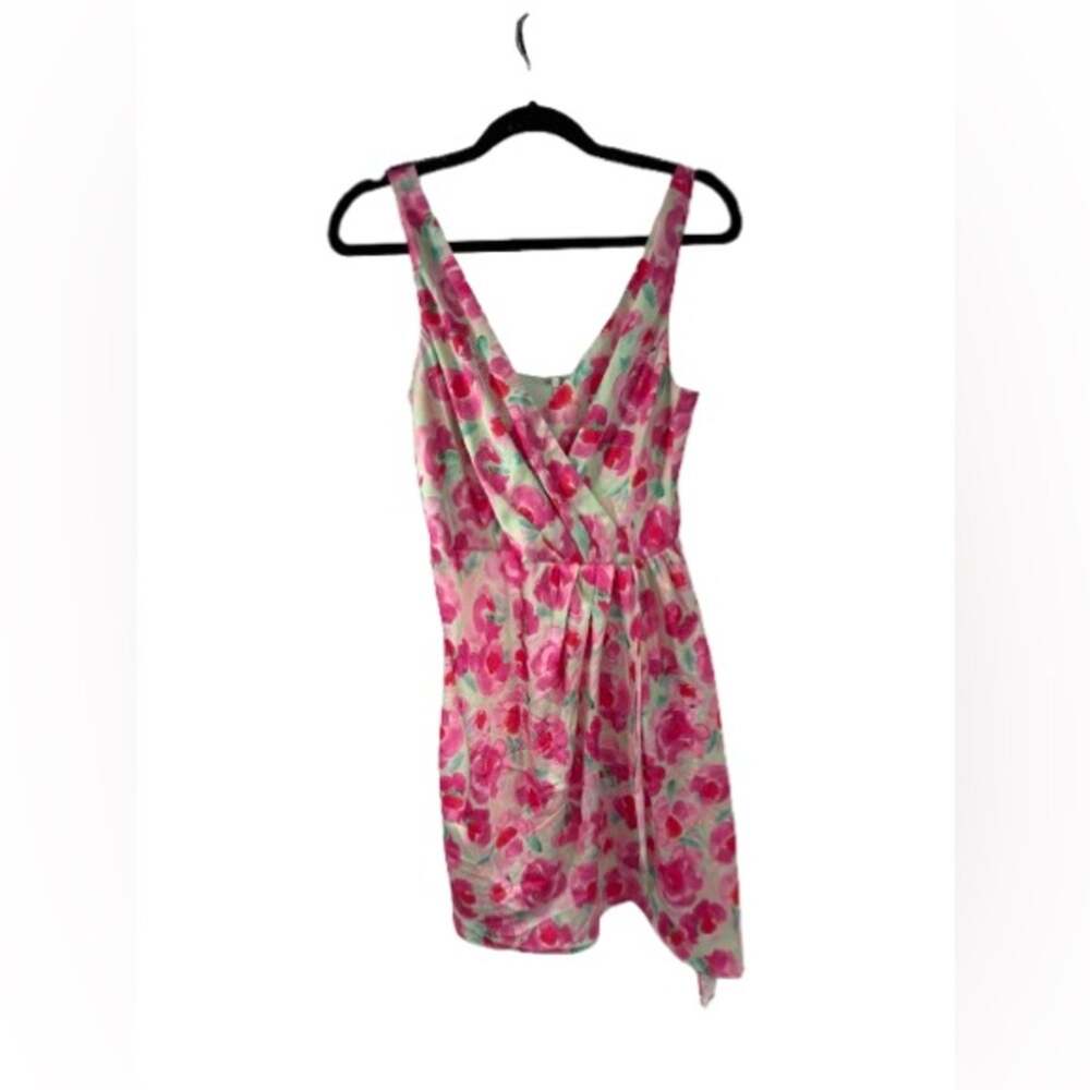 Adelyn Rae Pink Floral Mini Dress S NWT Womens